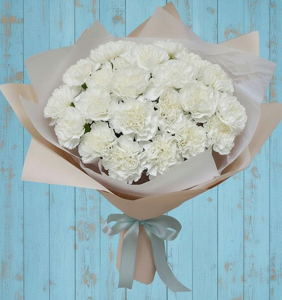 Букет цветов из: Гвоздики в Яблоновском