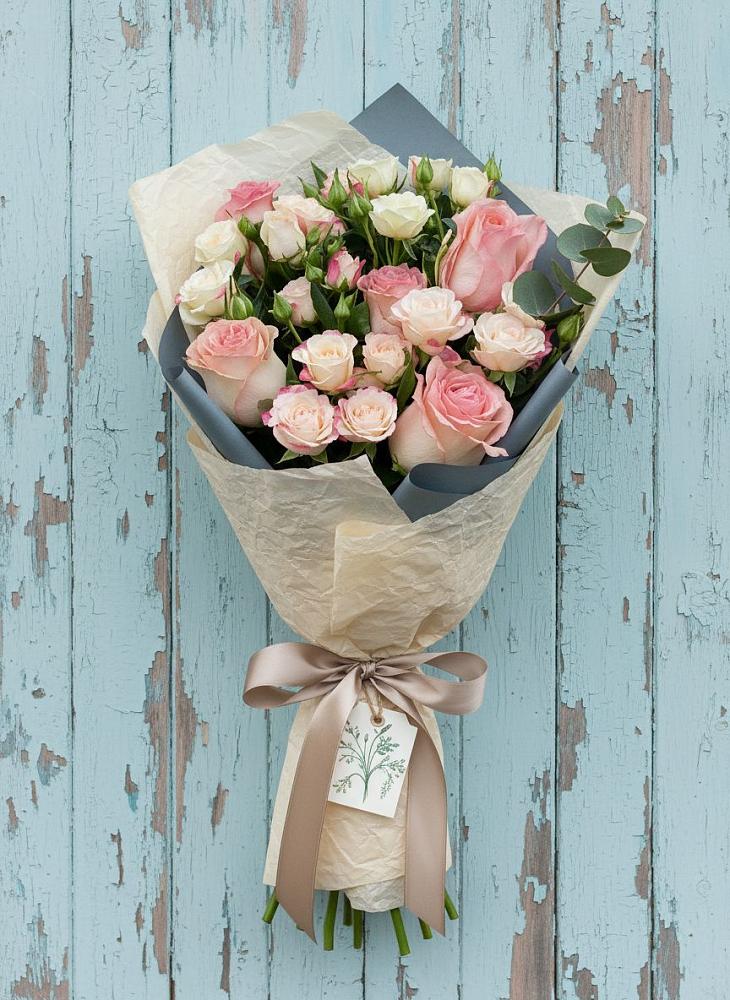 Букет цветов из: Розы в Яблоновском