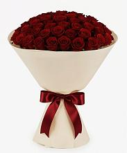 Букет 101 Бордовая роза Блэк Бакарра в Яблоновском