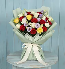 Букет цветов из:  Розы в Яблоновском