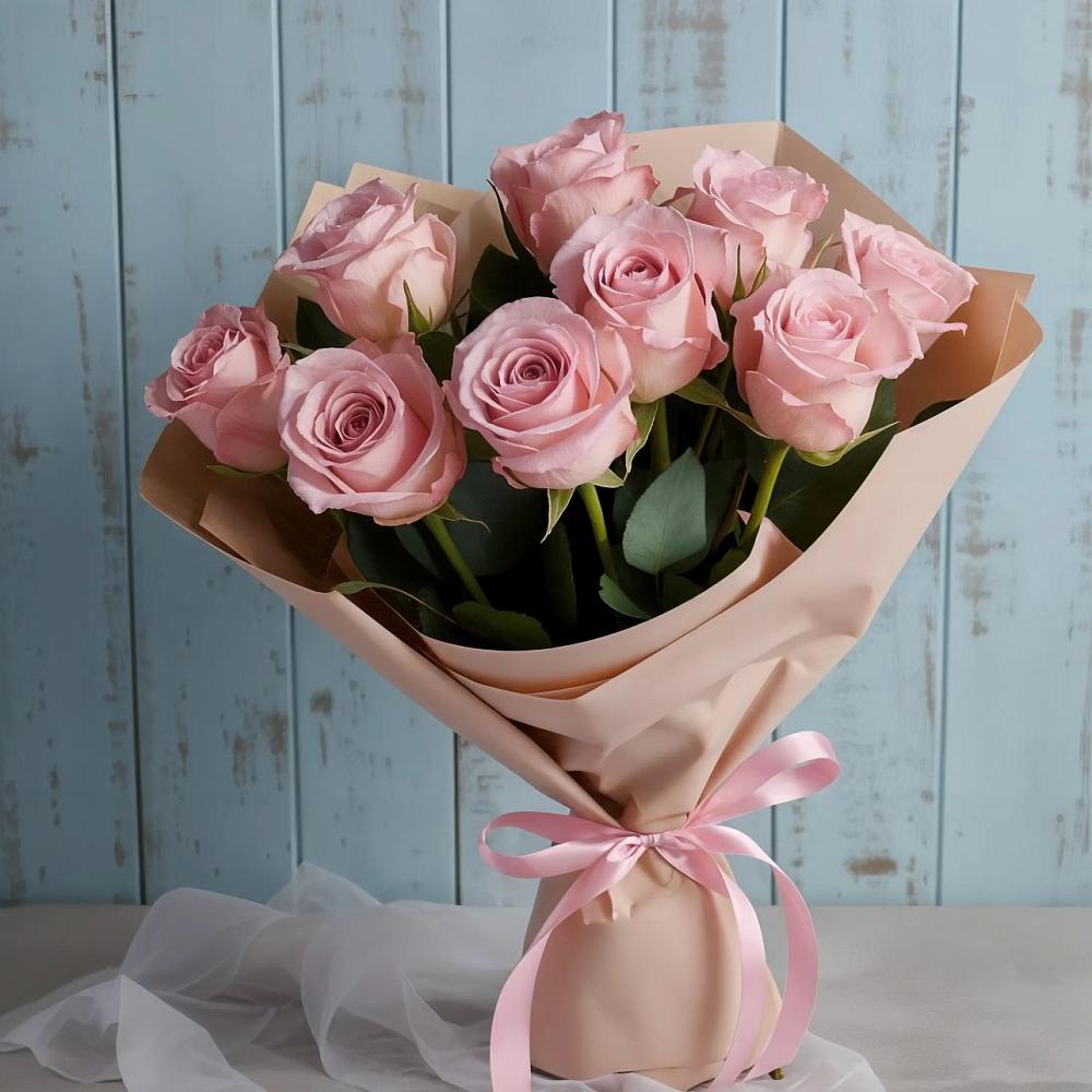 Букет цветов из: Розы в Яблоновском