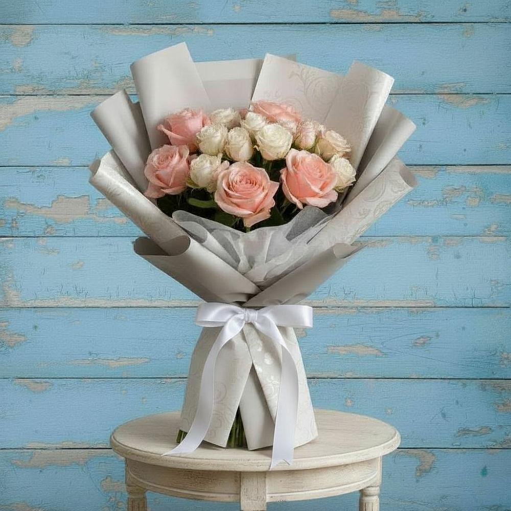 Букет цветов из: Розы в Яблоновском