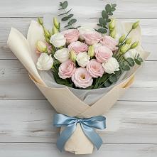 Букет цветов из:  Лизиантусы #REPLACE_PRED# Яблоновском