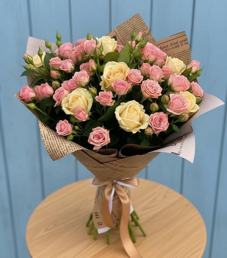 Букет цветов из: Розы в Яблоновском