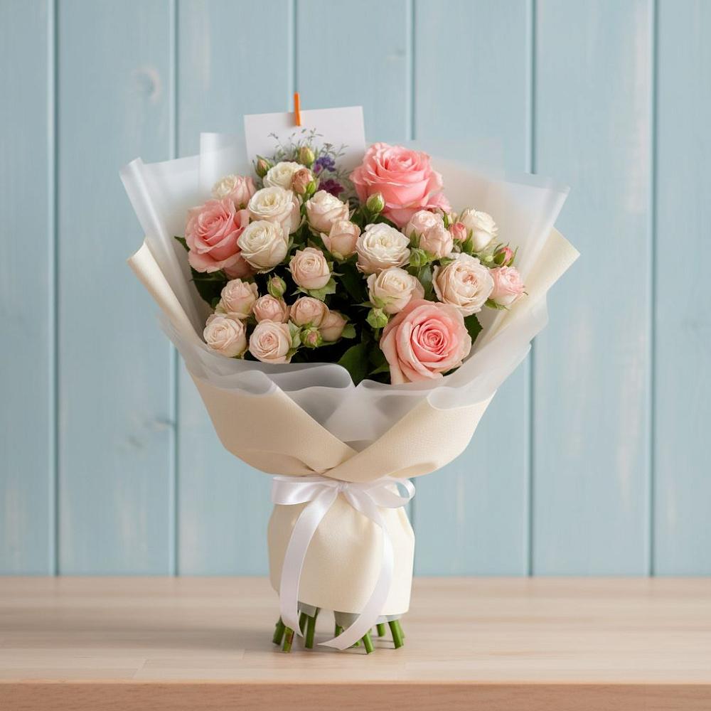 Букет цветов из: Розы в Яблоновском