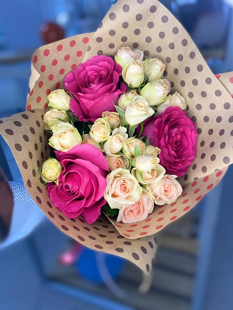 Букет цветов из: Розы в Яблоновском