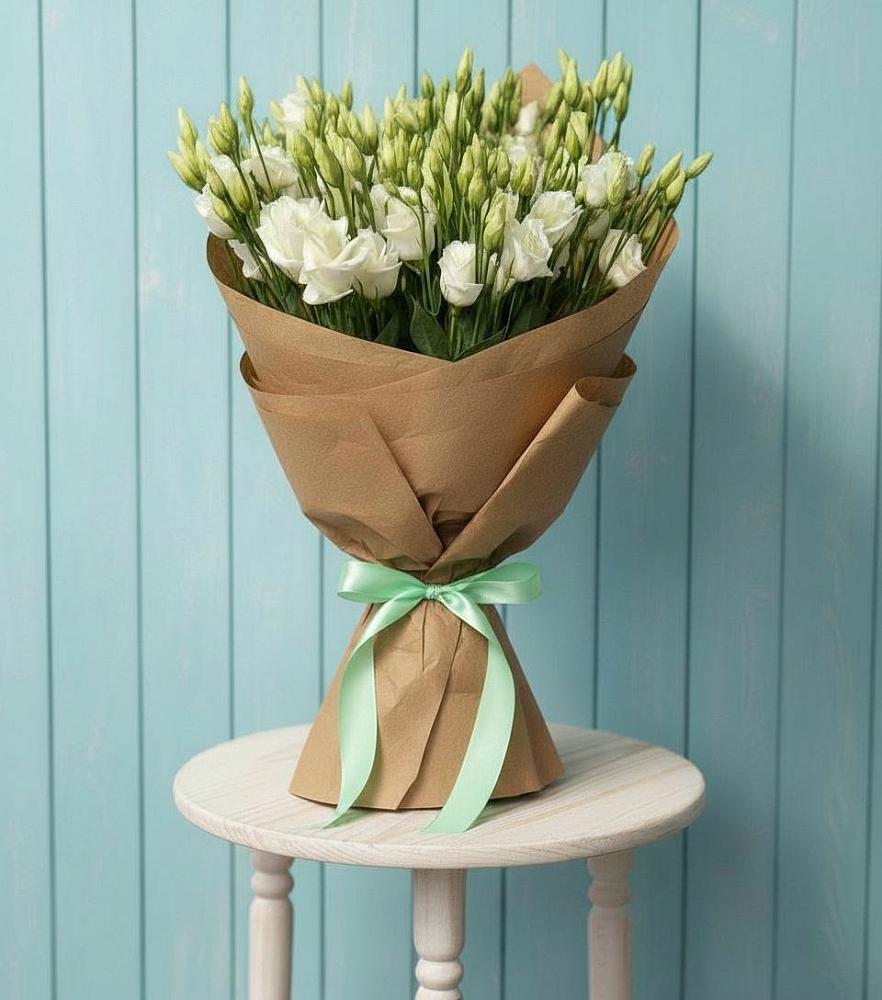 Букет цветов из: Лизиантусы в Яблоновском