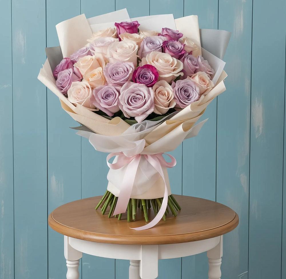 Букет цветов из: Розы в Яблоновском