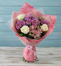 Букет цветов из:  Герберы в Яблоновском