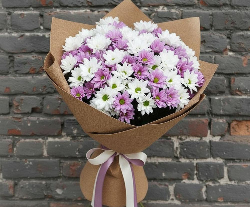 Букет цветов из: Хризантемы в Яблоновском