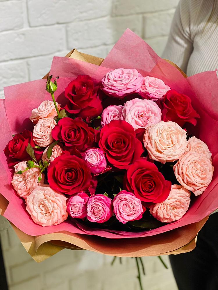 Букет цветов из: Розы в Яблоновском