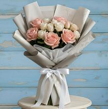 Букет цветов из:  Розы #REPLACE_PRED# Яблоновском