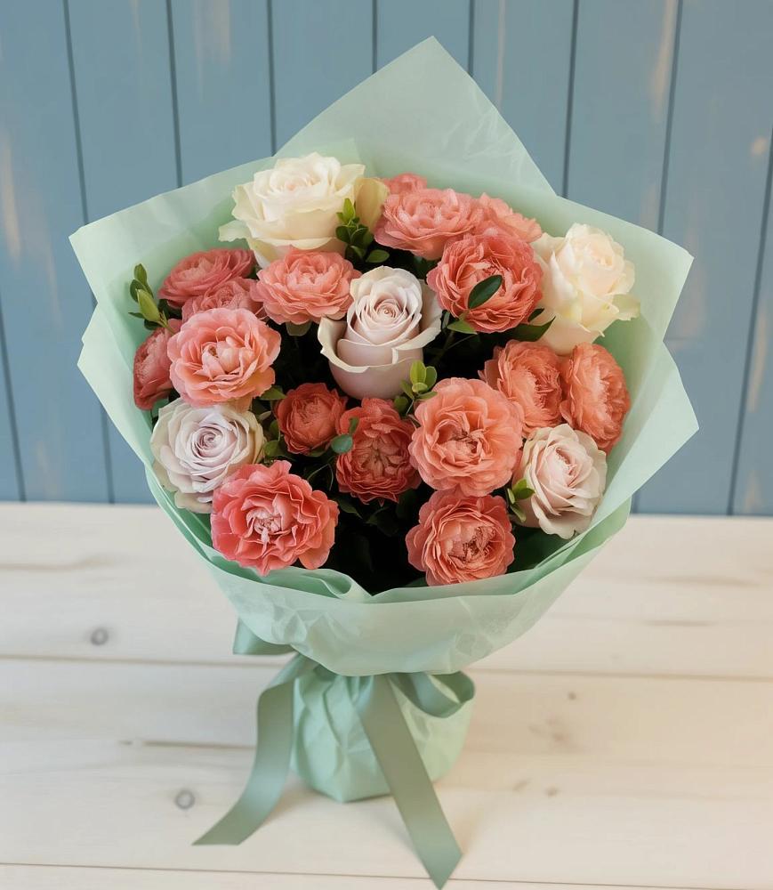 Букет цветов из: Розы в Яблоновском