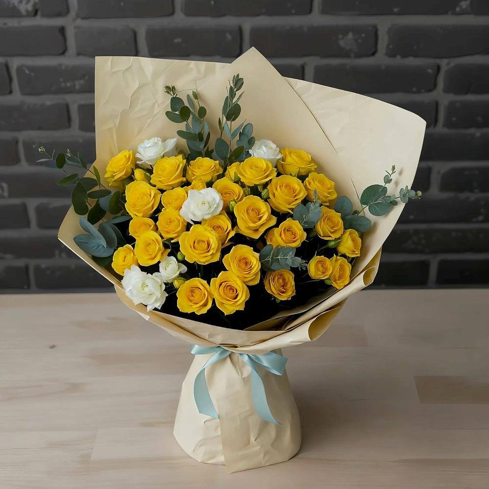 Букет цветов из: Розы в Яблоновском