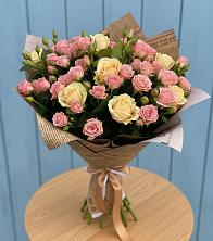 Букет цветов из:  Розы в Яблоновском