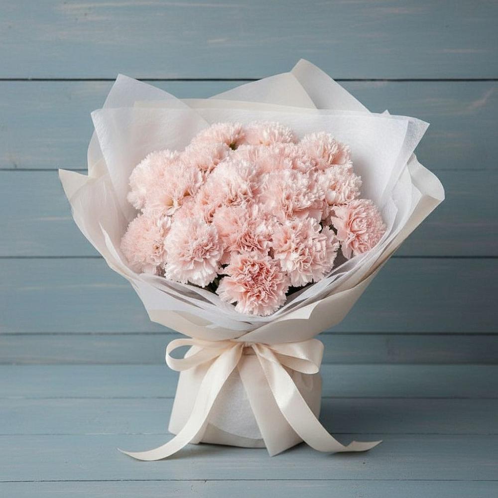 Букет цветов из: Гвоздики в Яблоновском