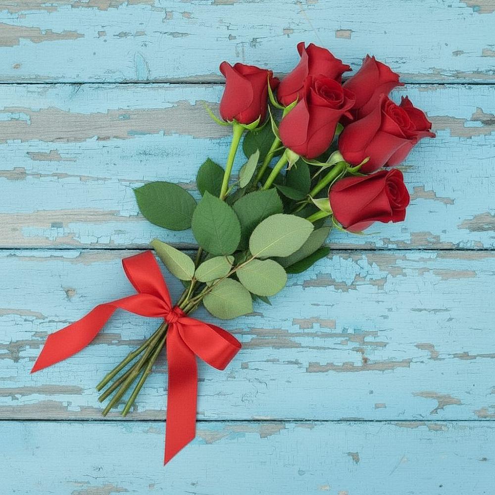 Букет Красные розы в Яблоновском