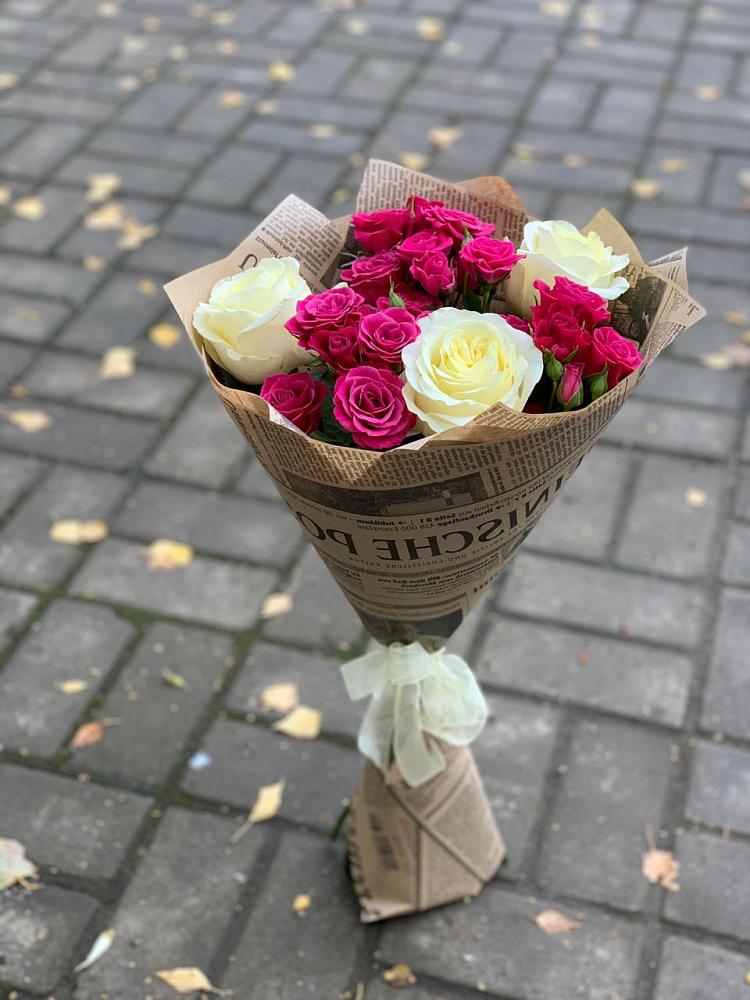 Букет цветов из: Розы в Яблоновском