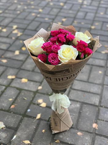 Букет цветов из: Розы в Яблоновском