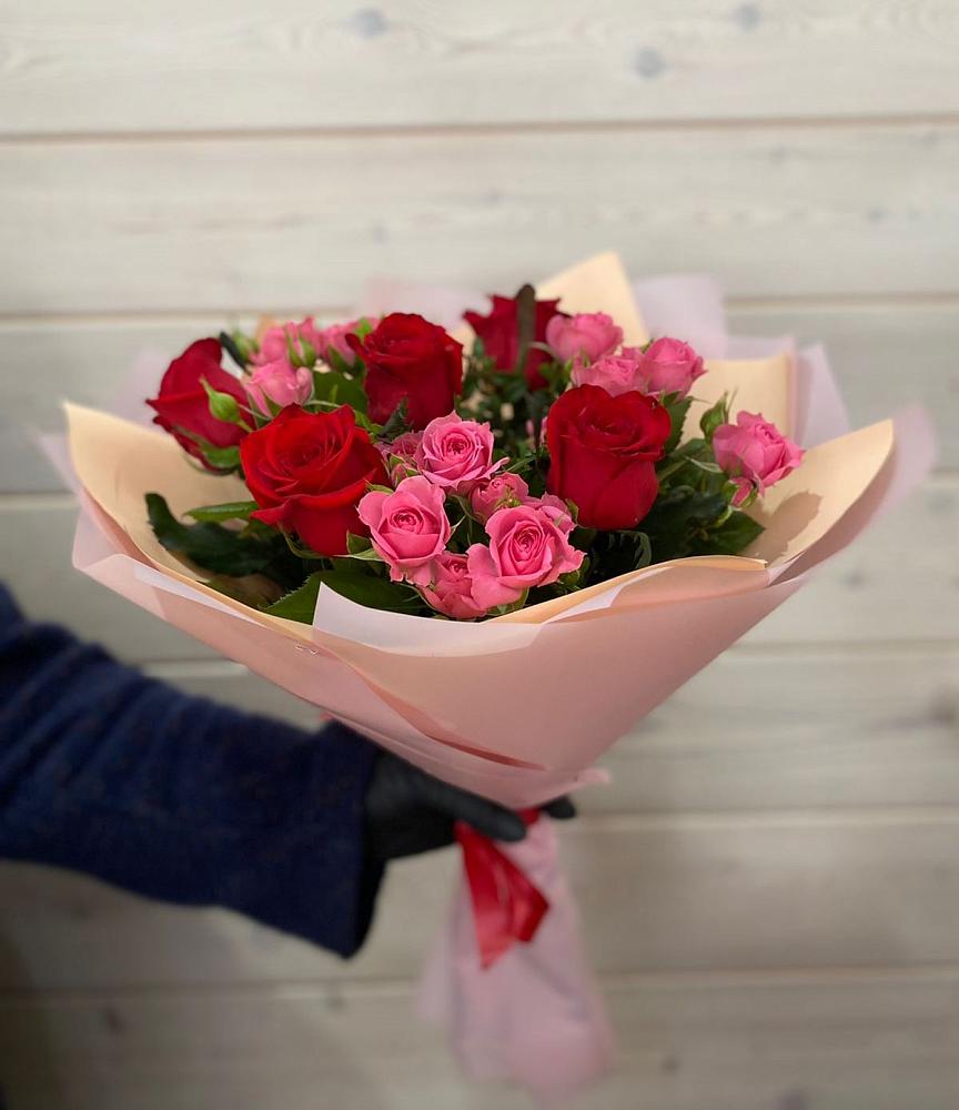 Букет цветов из: Розы в Яблоновском